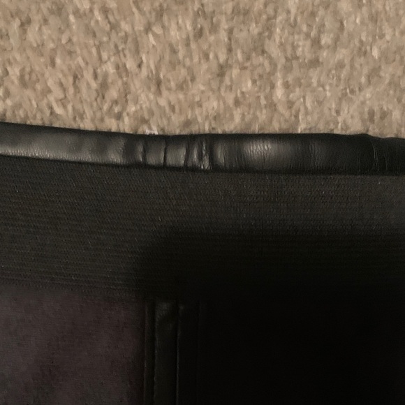 Ava & Viv Black Faux Leather Mini Skirt - Picture 9 of 11